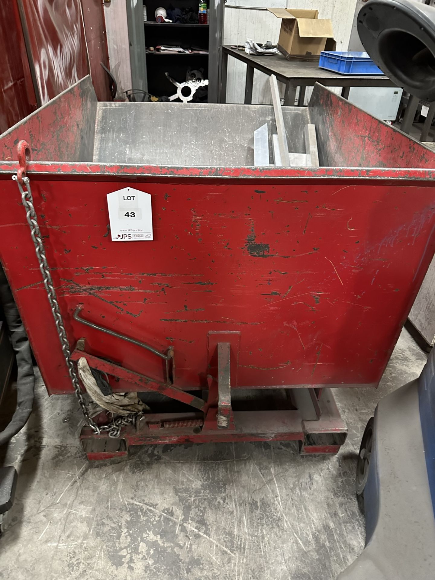 DTEC Fabrications Tipping Skip