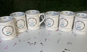 6 x Bridal Party Mugs