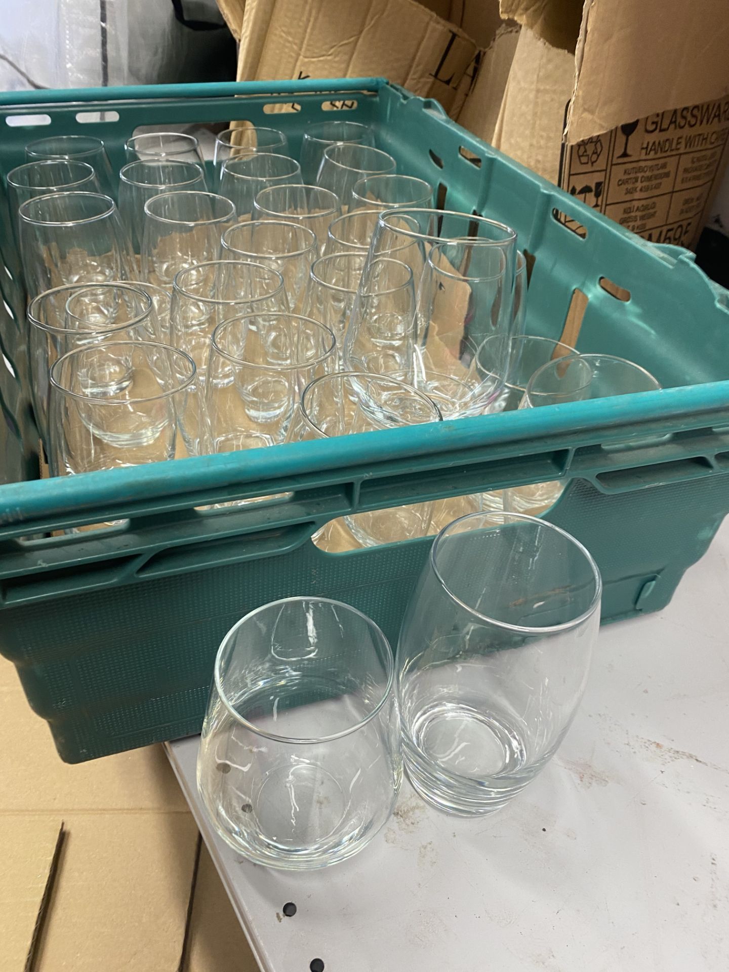 30 x Barrel Glasses