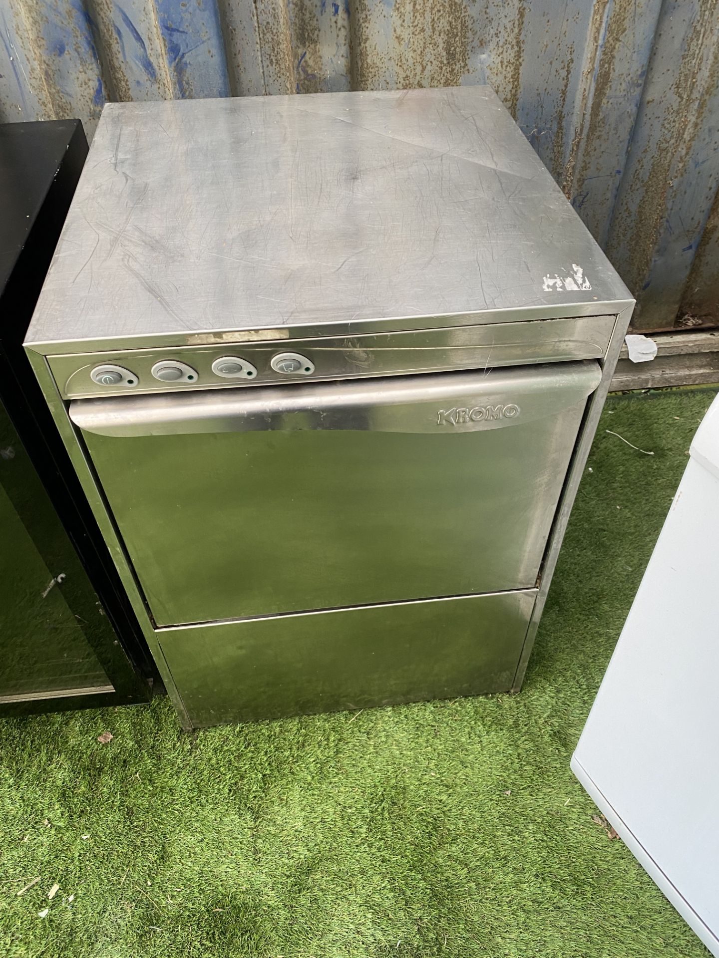Stainless Steel Kromo Glass Washer