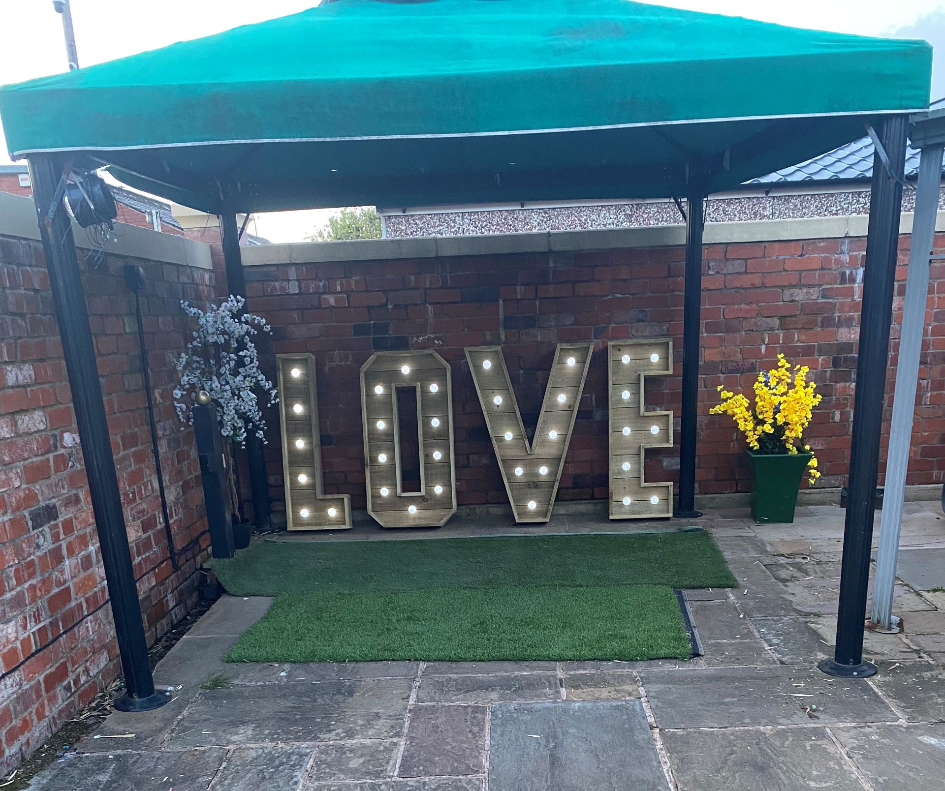 LOVE Light Up LED Large Letters Decoration