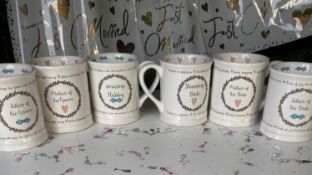 6 x Bridal Party Mugs