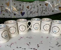 6 x Bridal Party Mugs