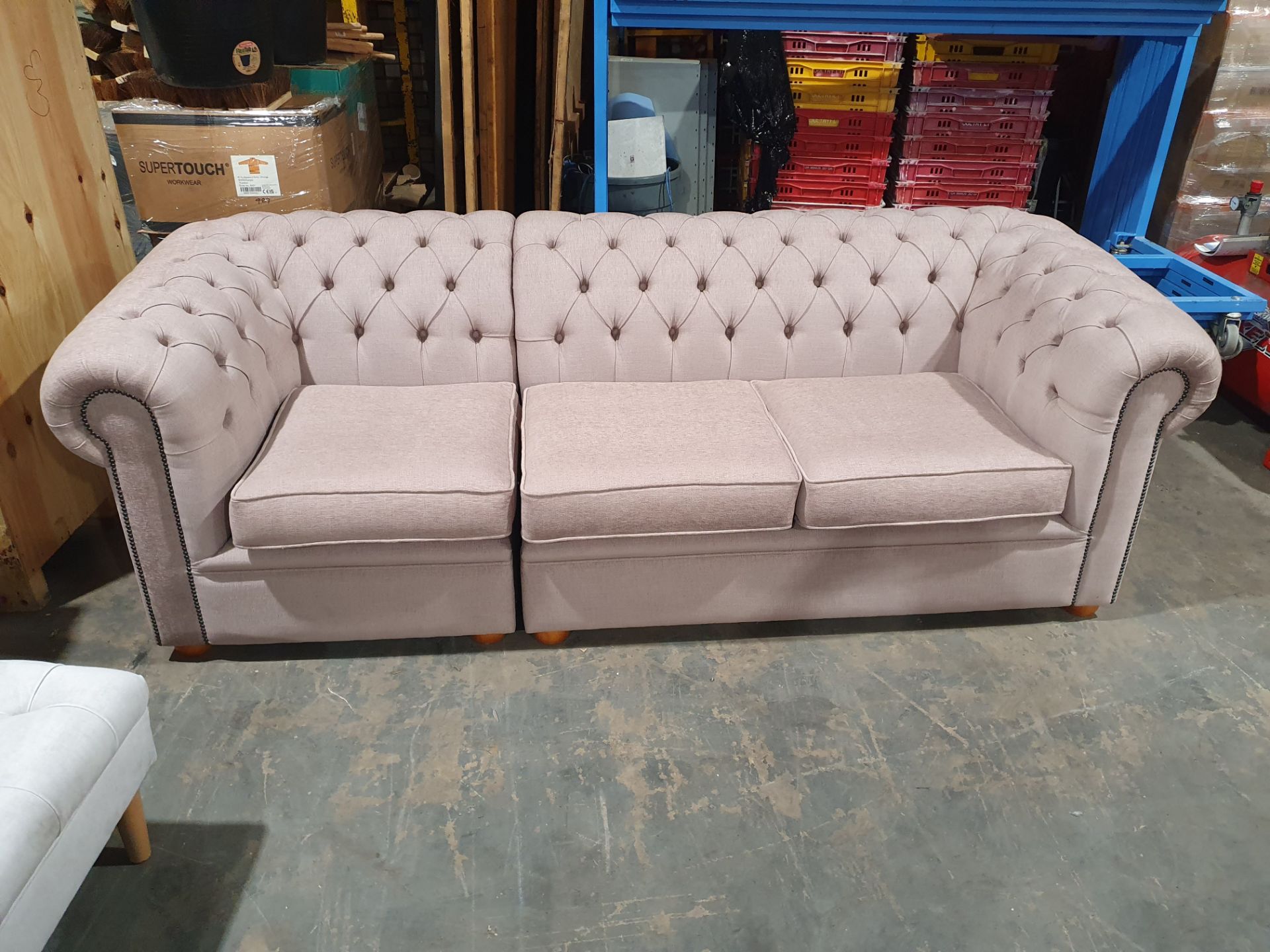 Bespoke Chesterfield 2 Unit Sofa - Image 2 of 9