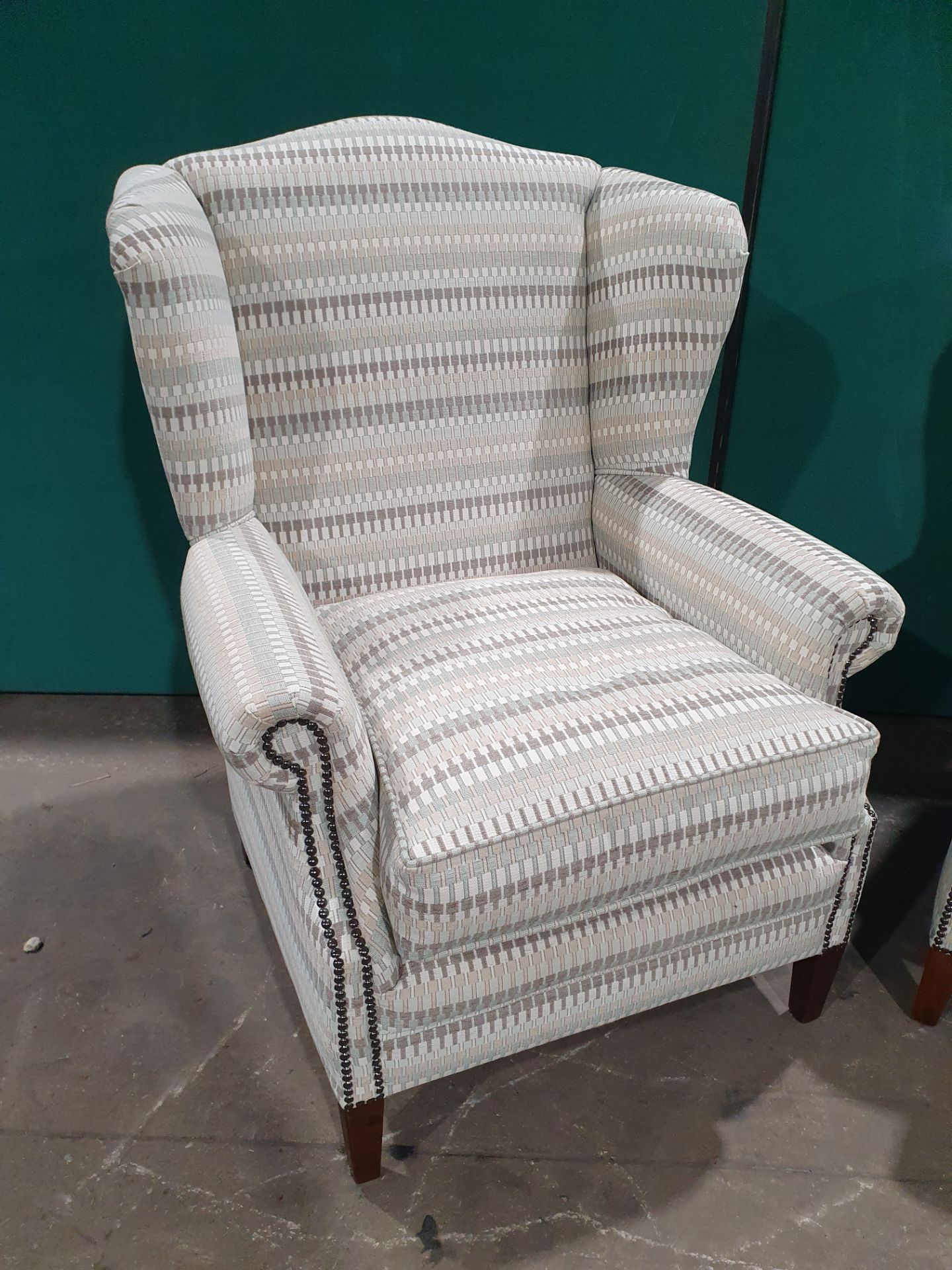 2 x Dutch Wing Chairs - Image 2 of 8