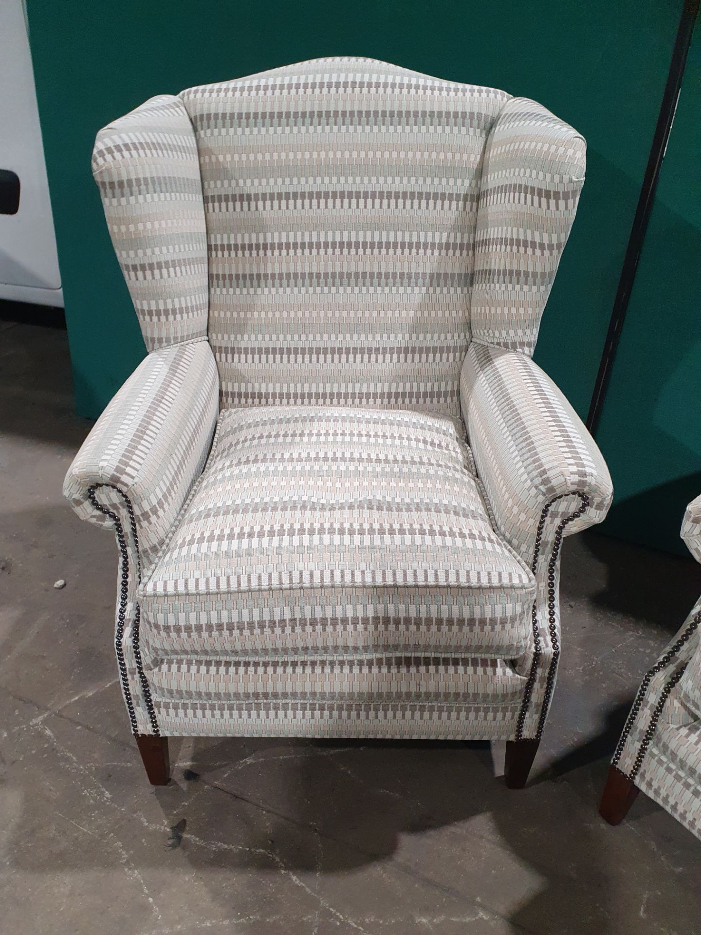 2 x Dutch Wing Chairs - Image 8 of 8