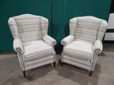 2 x Dutch Wing Chairs