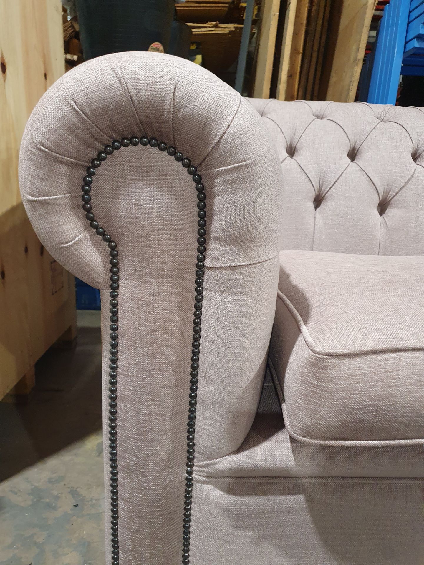 Bespoke Chesterfield 2 Unit Sofa - Image 7 of 9