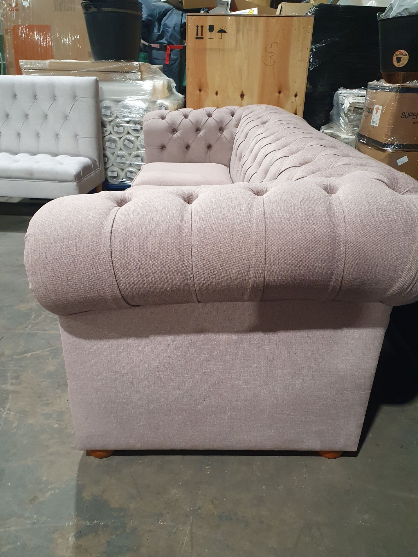 Bespoke Chesterfield 2 Unit Sofa - Image 9 of 9