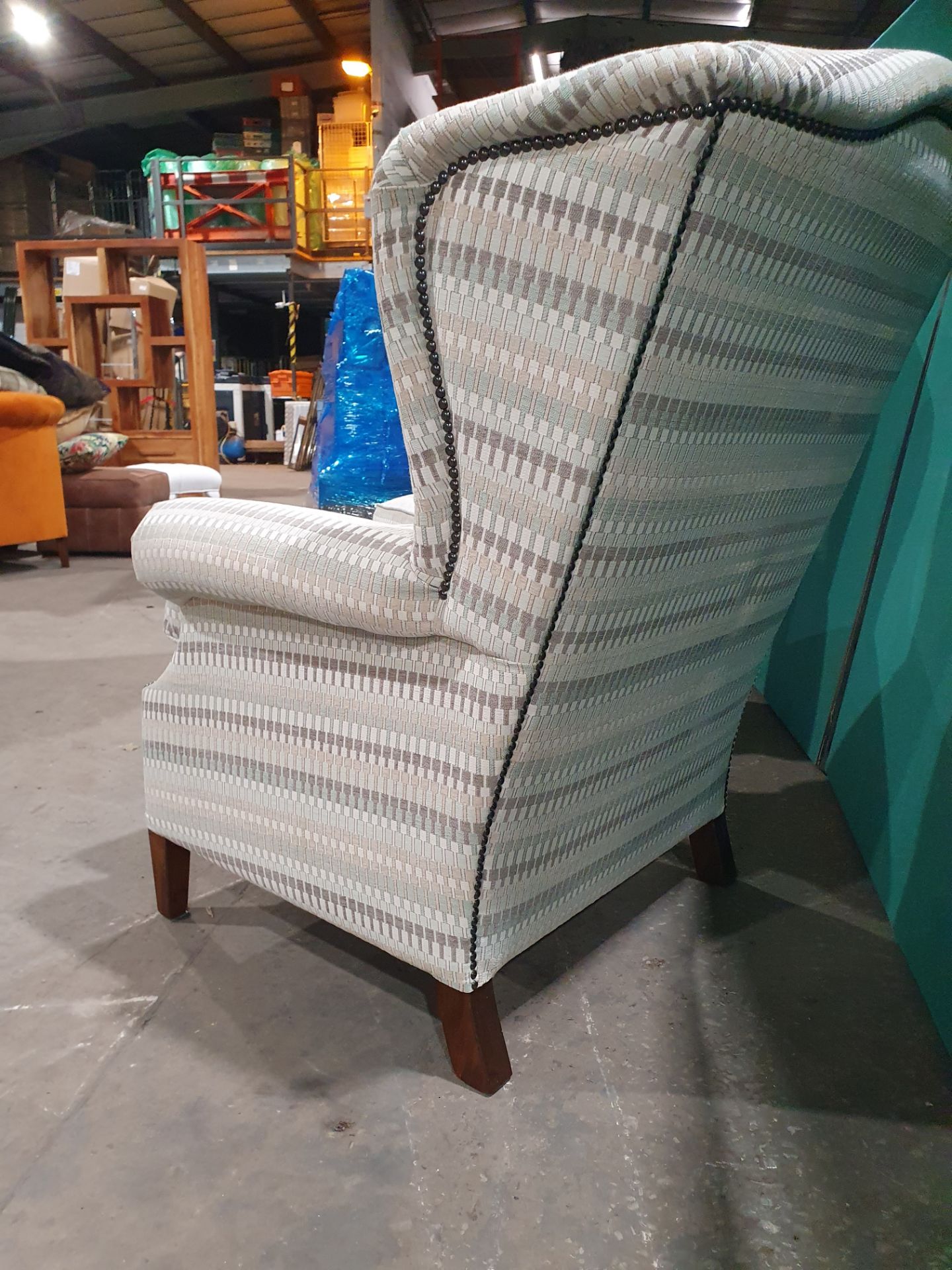 2 x Dutch Wing Chairs - Image 7 of 8