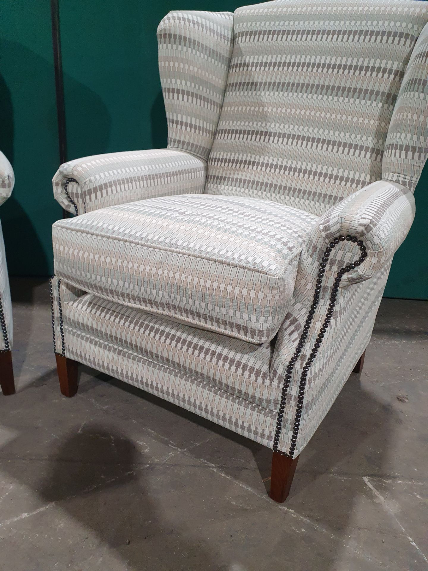 2 x Dutch Wing Chairs - Image 5 of 8