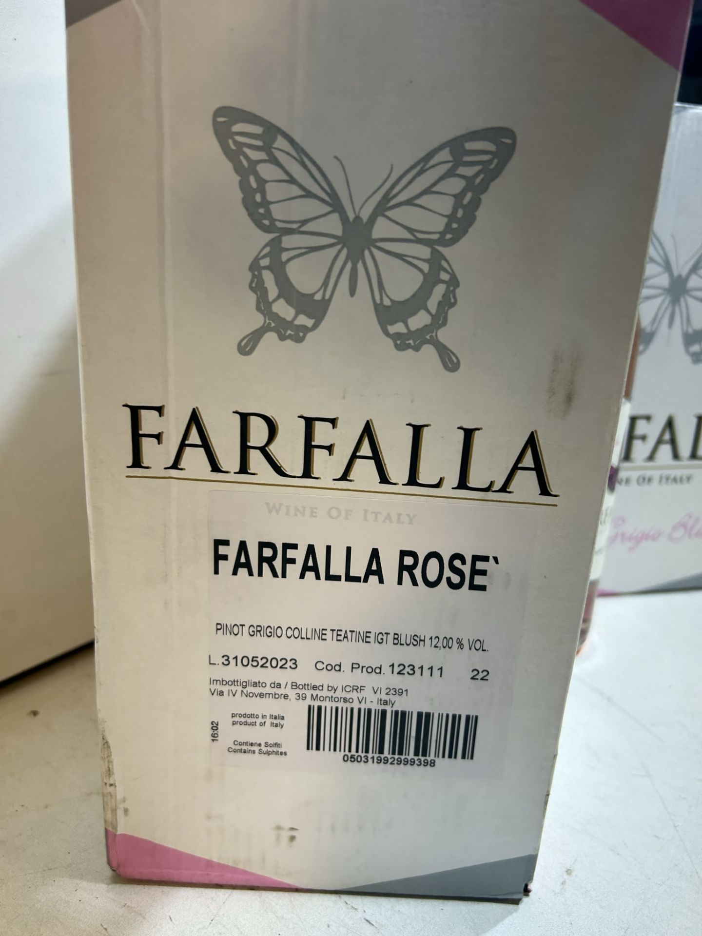 4 x Crates of Farfalla Pinot Grigio Wine & 18 x Loose Bottles (42 x Bottles in Total) - Image 3 of 8