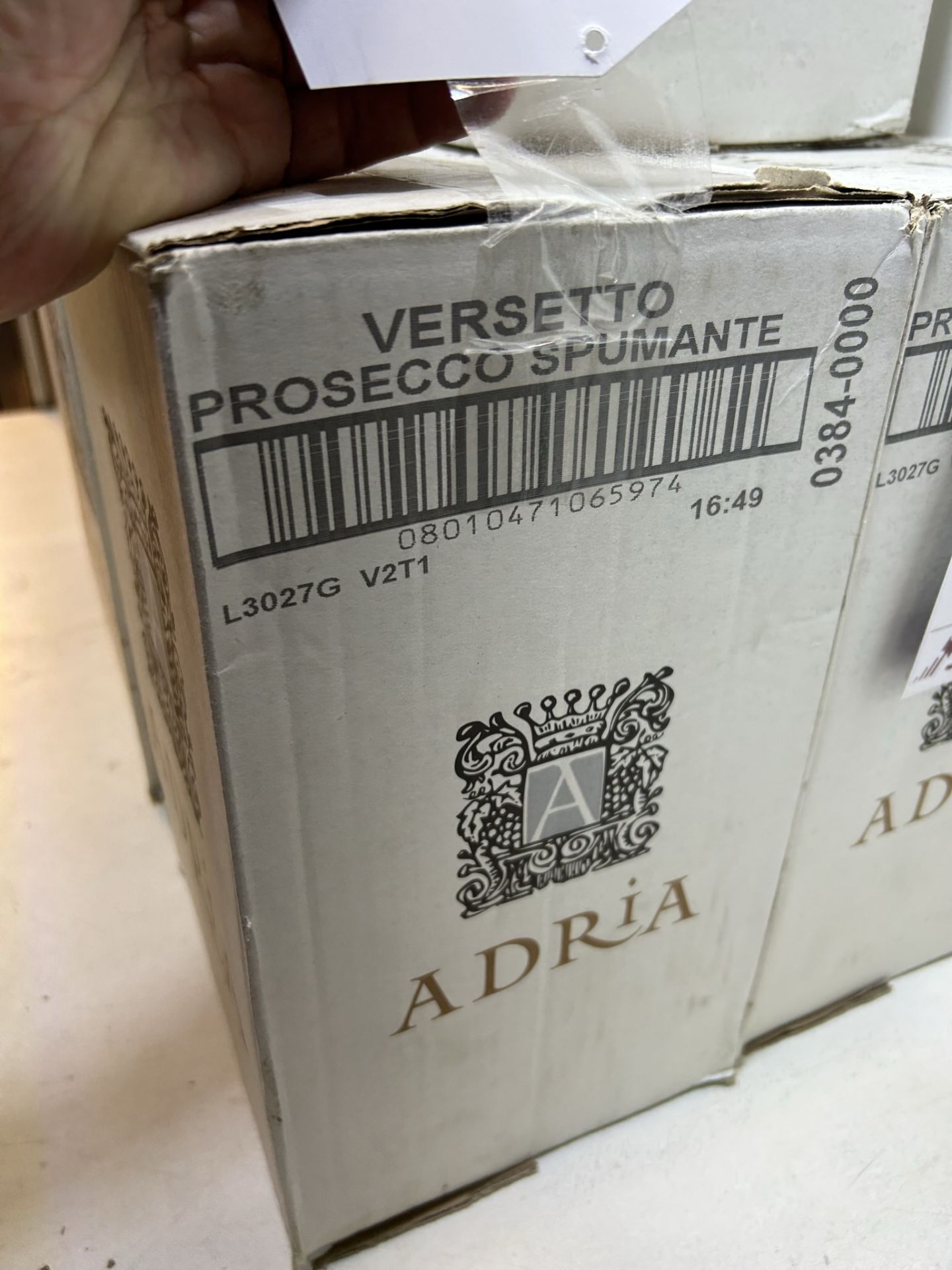 6 x Crates of Adria Versetto/Fontessa Spumante Prosecco & 12 x Loose Bottles (48 x Bottles in Total) - Bild 3 aus 7