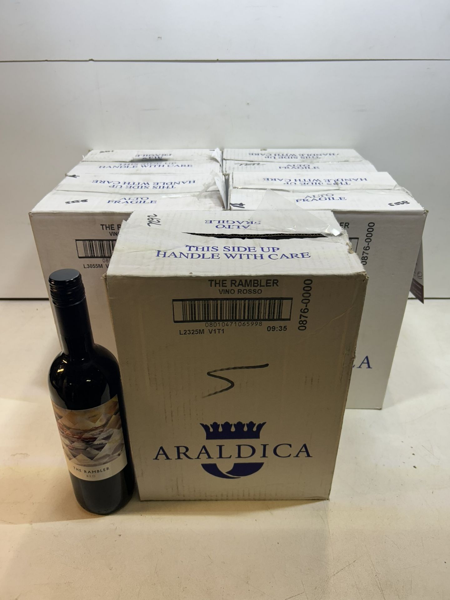 5 x Crates of Araldica The Rambler Red Wine & 3 x Loose Bottles (33 x Bottles in Total) - Image 2 of 4