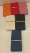 2 x Boxes Seasonal Colours of Burlap Ribbons