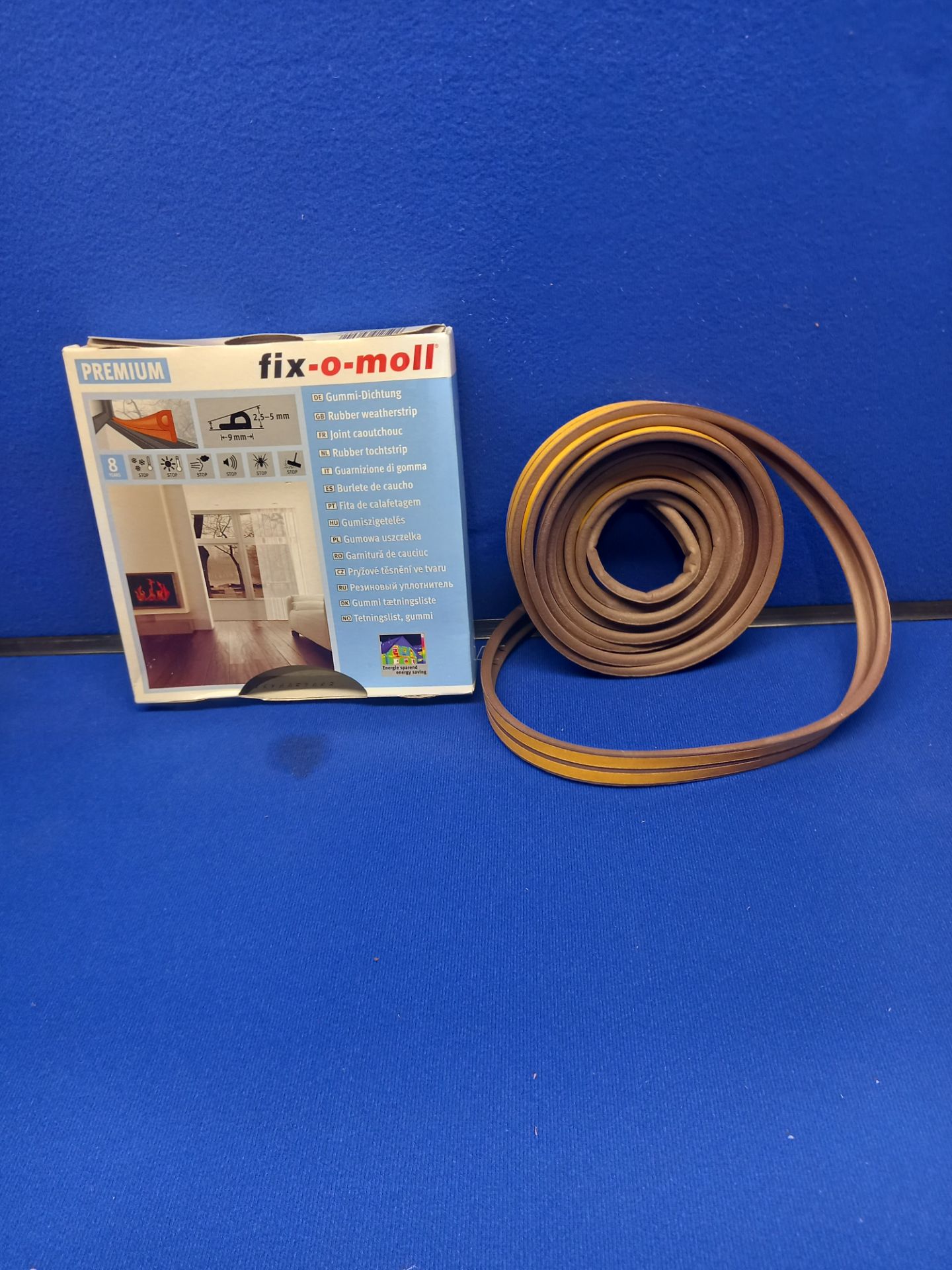 30 x Premium Fix-O-Moll Rubber Weatherstrip