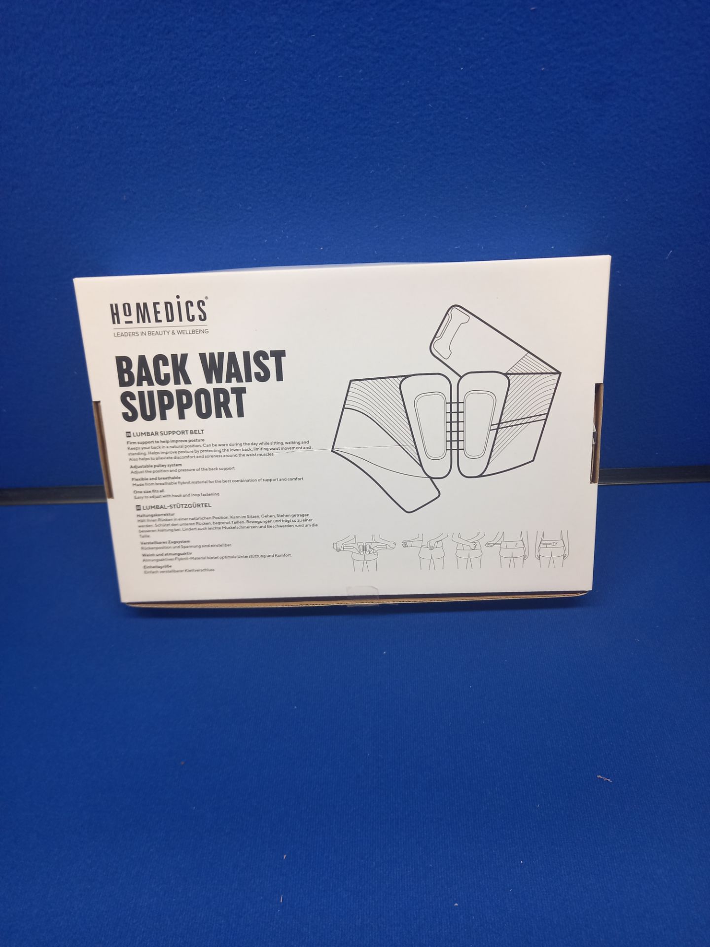 HoMedics Back Waist Support - Image 3 of 5