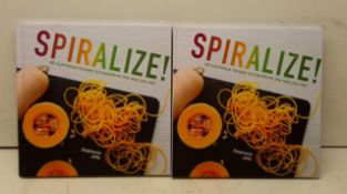 15 x Spiralize! By Stephanie Jeffs Cook Books