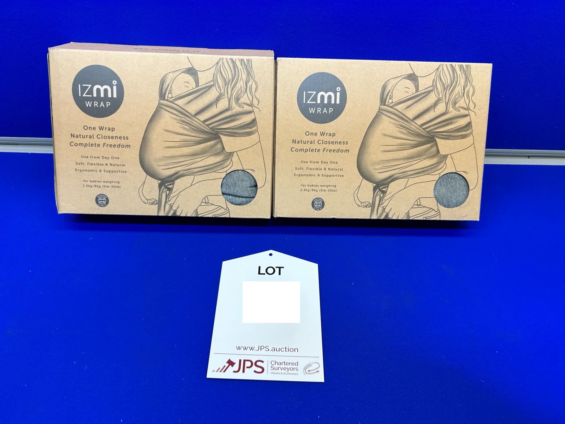 4 x IzMi Essential/OneWrap Baby Wraps | Grey