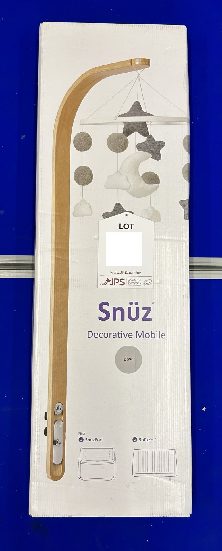 2 x Snuz FN015D Decorative Crib Mobiles | Dove