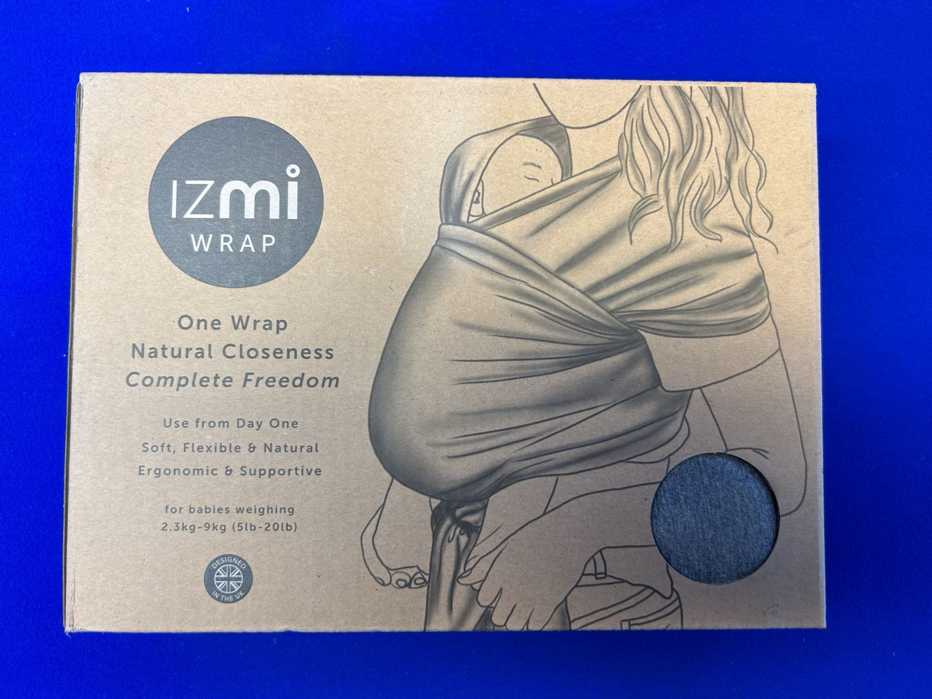 4 x IzMi Essential/OneWrap Baby Wraps | Grey - Image 2 of 8