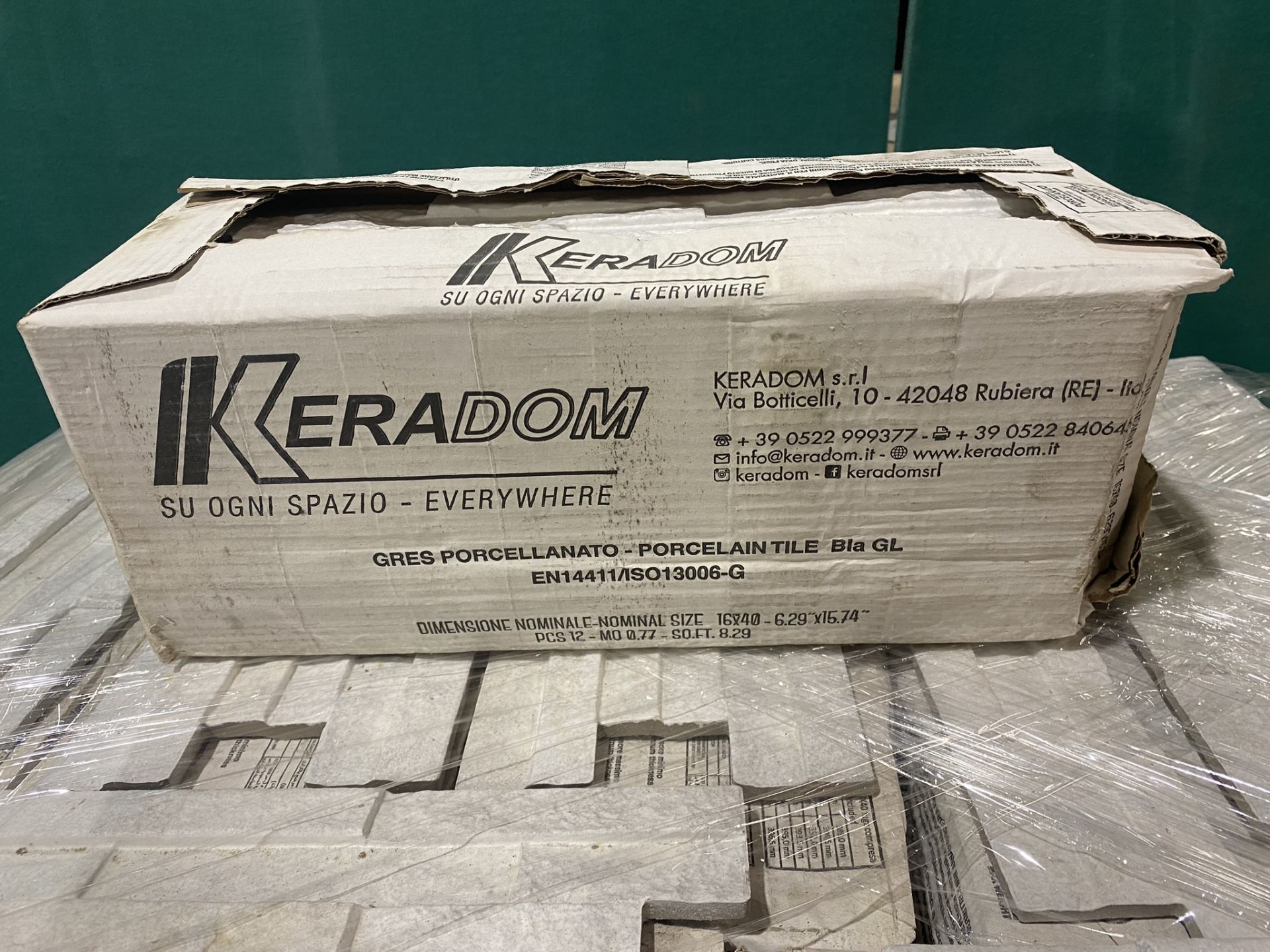 39 x Boxes Keradom Natura Neve Wall Tiles - 12 Tiles Per Box - Image 9 of 13