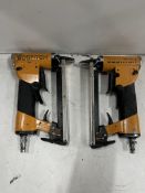 2 x Bostitch Air Staplers