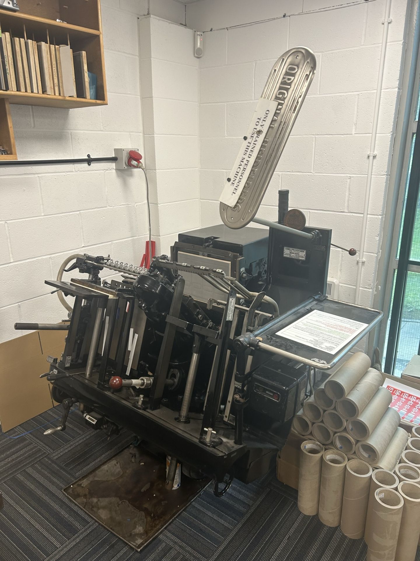 Heidelberg Platen Die Cut Machine