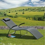 7 x Monte Carlo Relaxer Foldable Sun Lounger