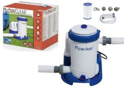 58391 - Bestway Flowclear 2500gal Filter Pump