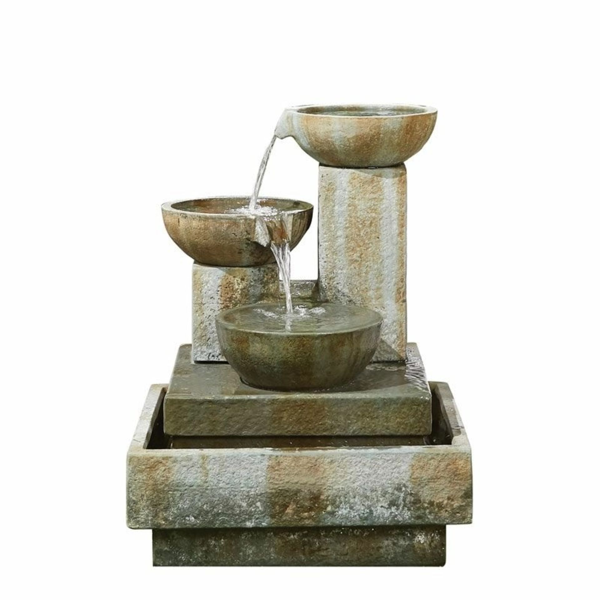 Kelkay Patina Bowls Water Feature