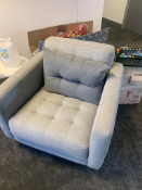 Grey Single Sofa - Ex-Display