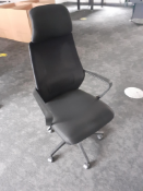5 x Black Premium Office Chair
