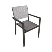 8 x Garden Chairs – Grey