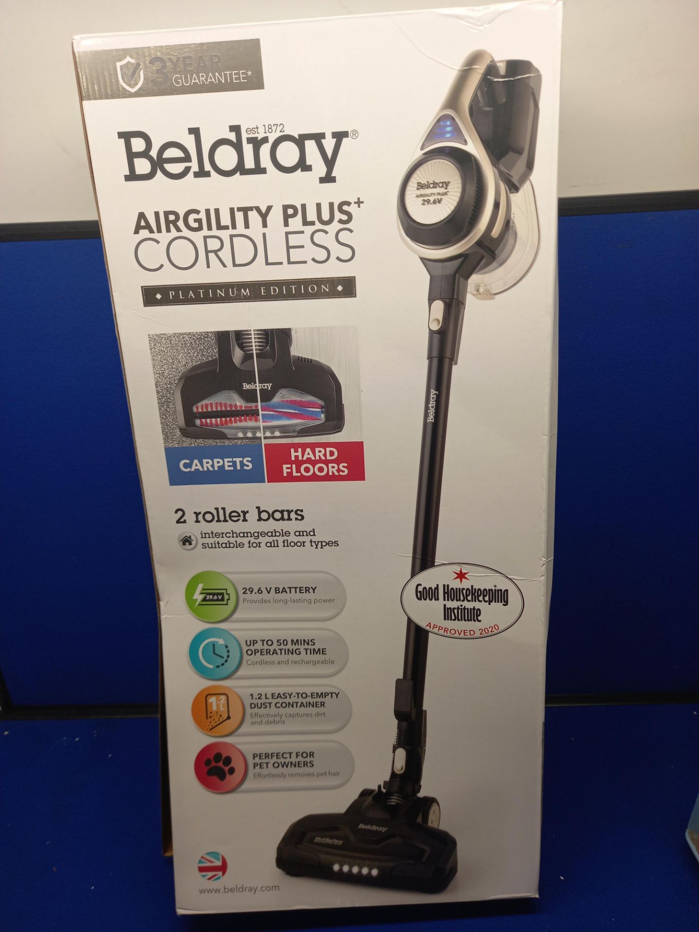 Beldray Airgility Plus Cordless Vacuum