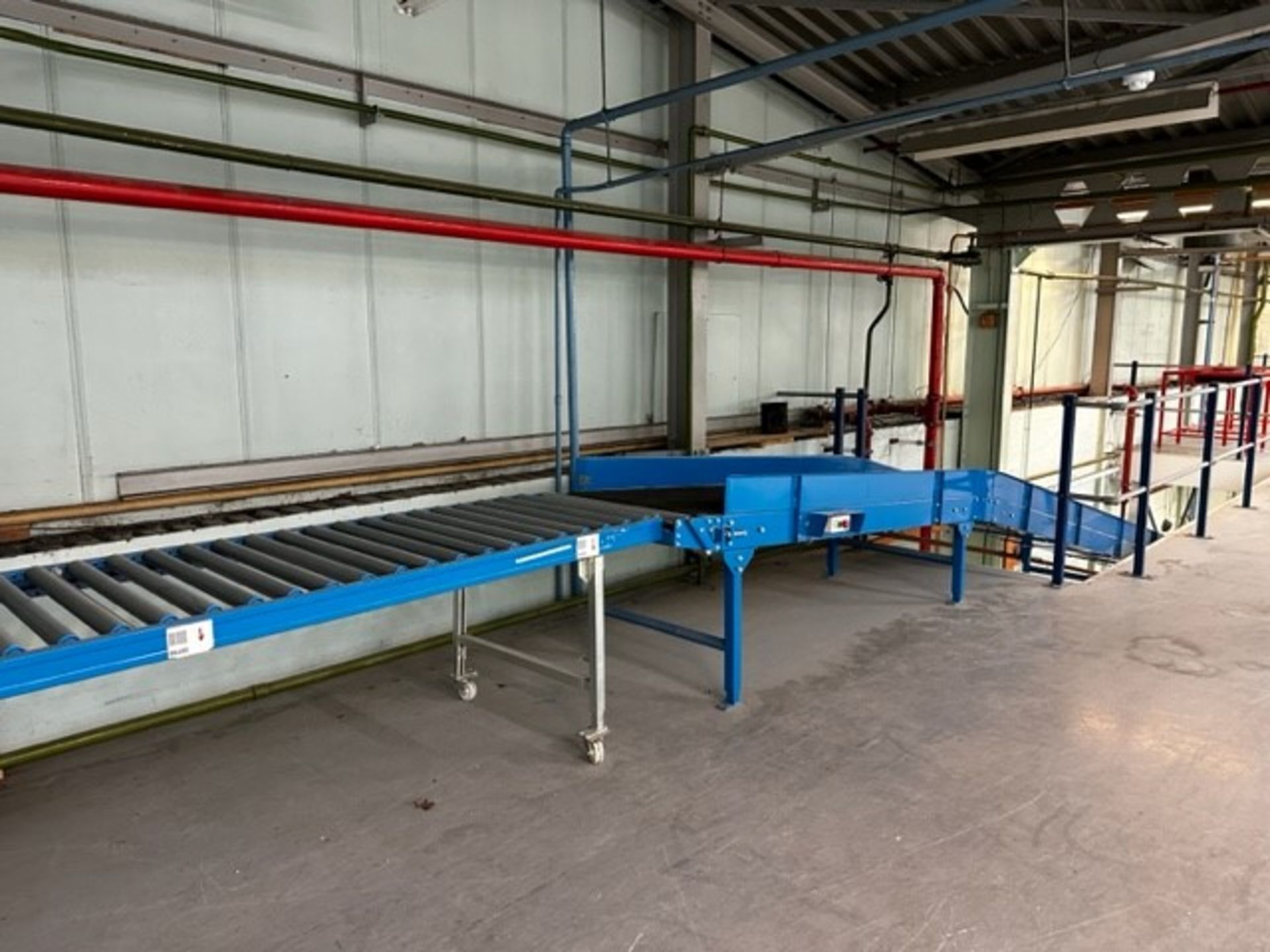 13.80m x 21.25m Mezzanine Floor with Powered Conveyor - Image 8 of 10