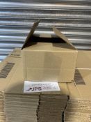 480 x Small Single Wall Cardboard Boxes