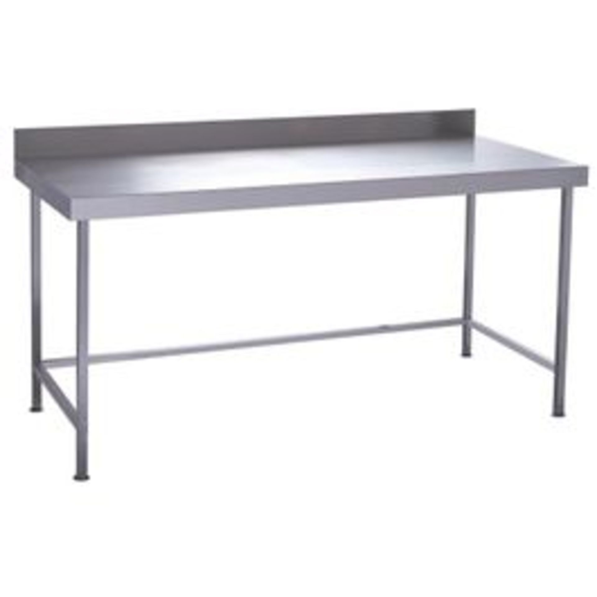 1700mm Stainless Steel Catering Table With Rear Upstand