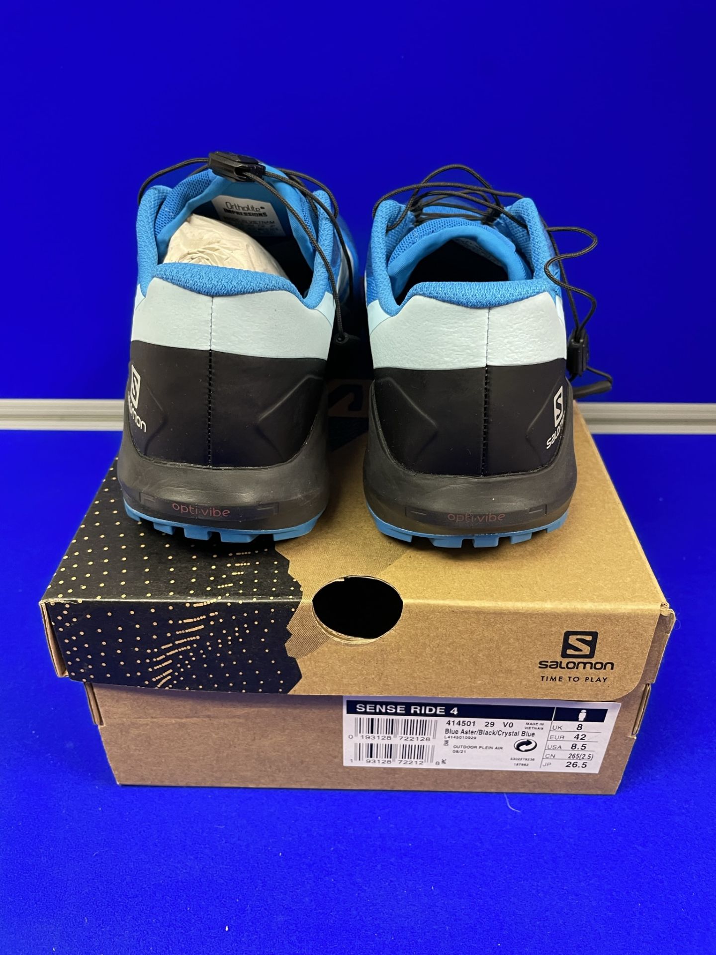 Salomon Sense Ride 4 Men's Trainers | UK 8 - Image 2 of 4