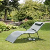 Monte Carlo Relaxer Foldable Sun Lounger - DAMAGED PACKAGING
