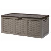 Starplast 634 Litre XXL Mocha Garden Storage Box