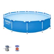 Bestway 12ft x 30in Steel Pro Frame Pool Set