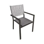8 x Grey Garden Chairs
