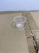 11,500 Go-Pak A18001 1oz Clear Portion Pots