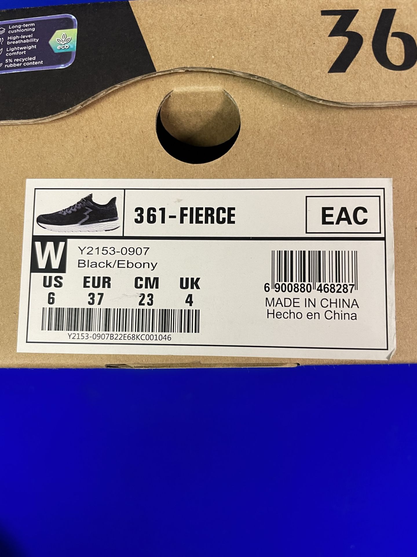 361 Degrees Women's Running Shoes | UK 4 - Image 4 of 4