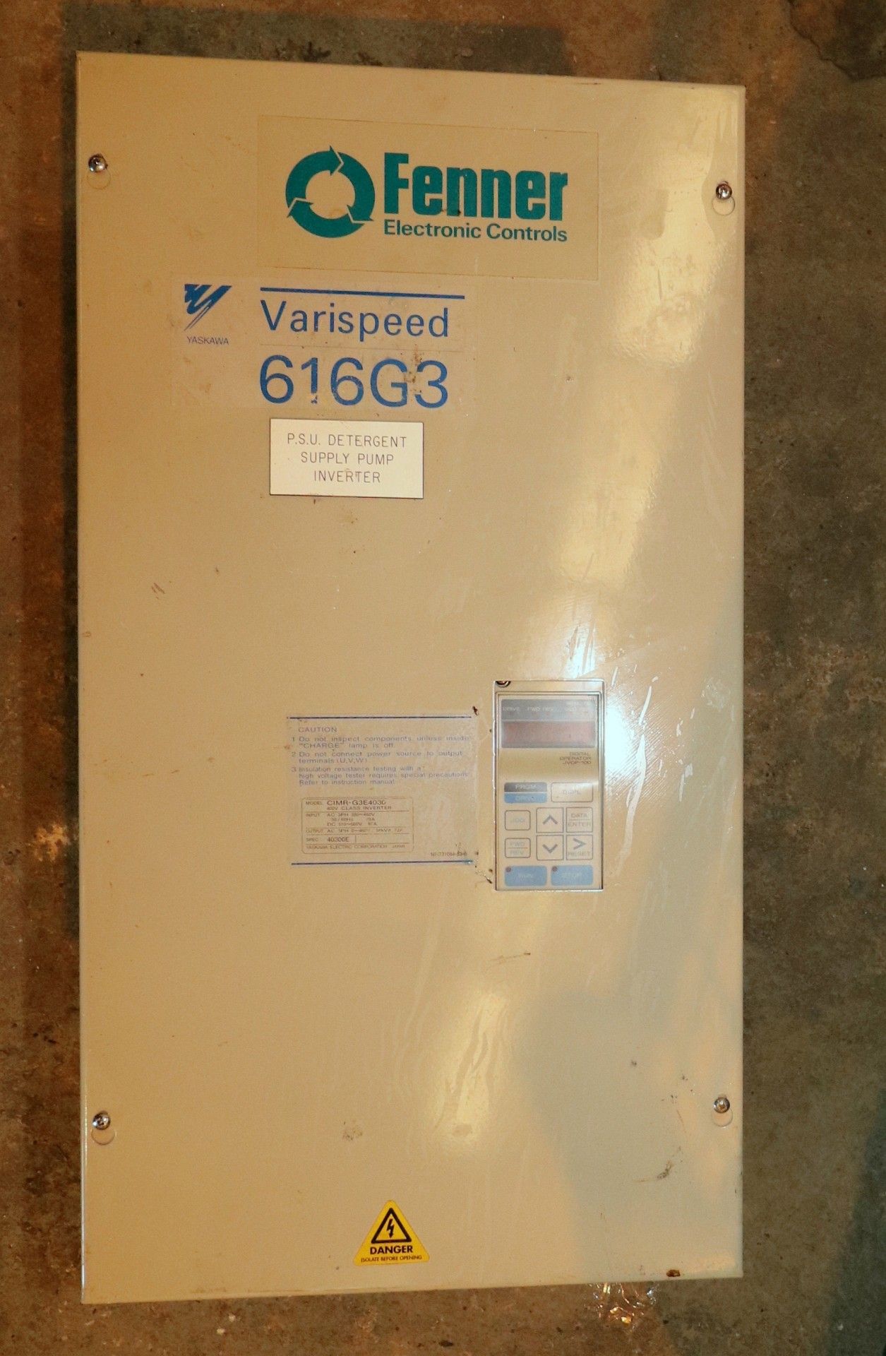 YASKAWA CIMR-G3E403 3ph Variable Frequency Speed Drive Inverter 30KVA - Image 2 of 6