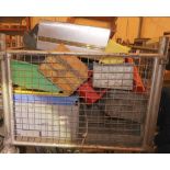 Assorted Steels & Plastic boxes