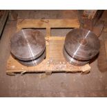 2 x Decorative Metal Weights