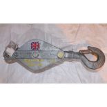 Ansell Jones Galvanised Hook & Block and Pulley