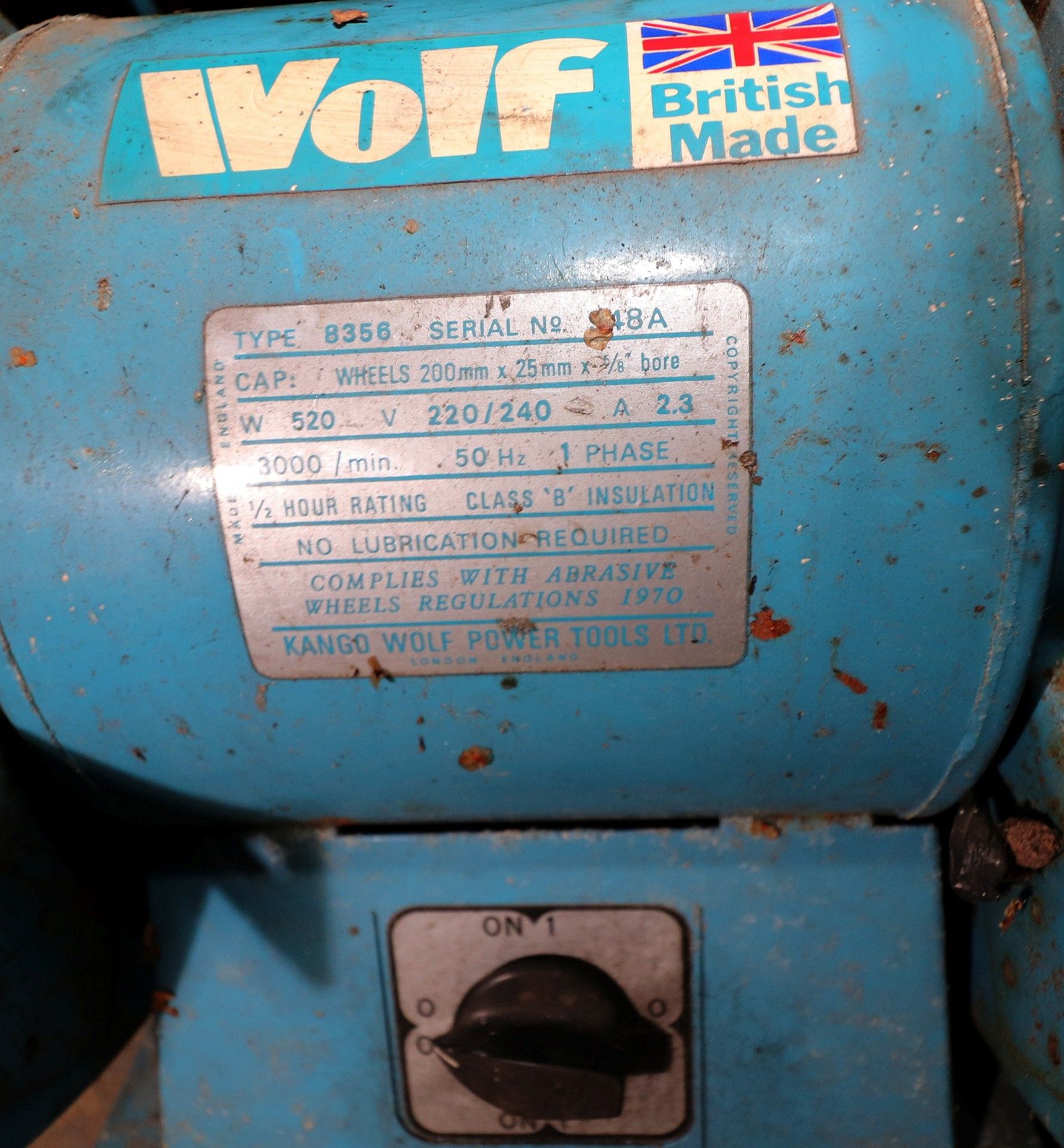 Wolf Bench Grinder - Image 4 of 4